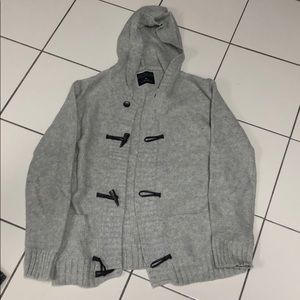 Winter time toggle sweater for men